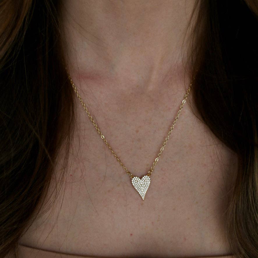 InspireDesigns - Big Heart Necklace