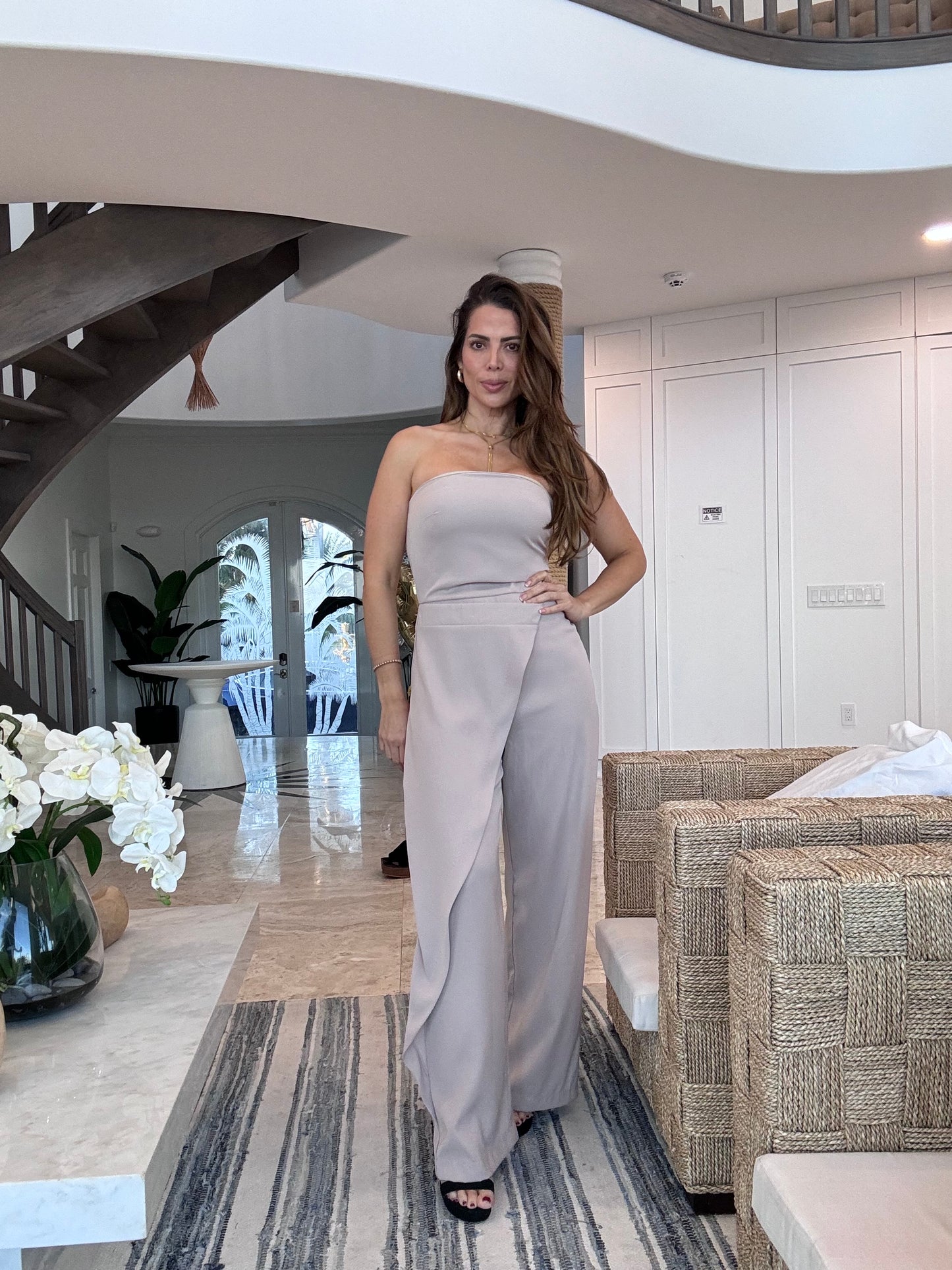Strapless Jumpsuit