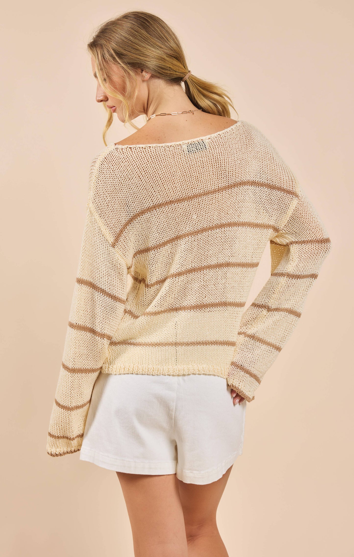Taylor Striped Knit Sweater