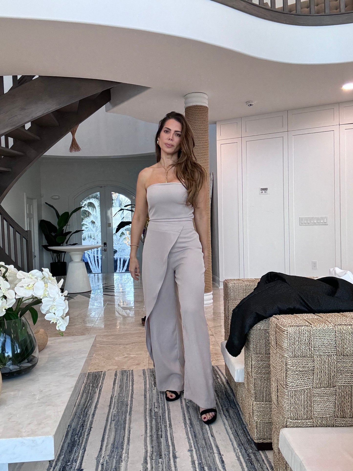 Strapless Jumpsuit