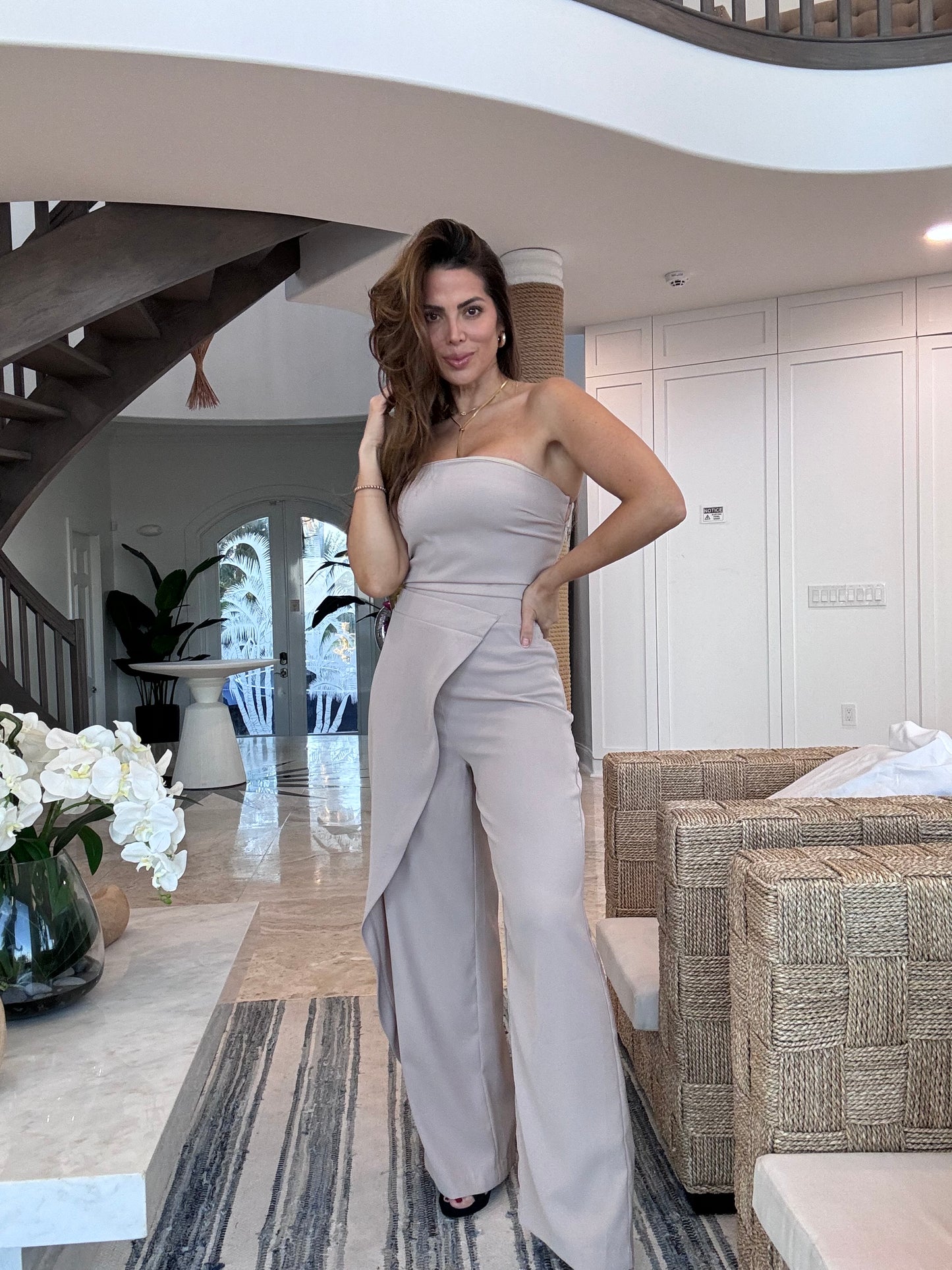 Strapless Jumpsuit