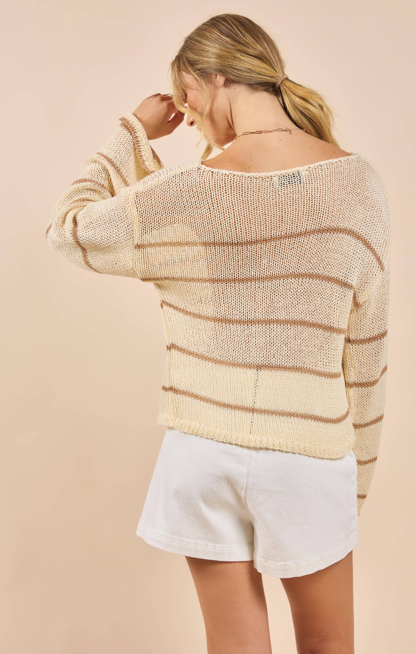 Taylor Striped Knit Sweater