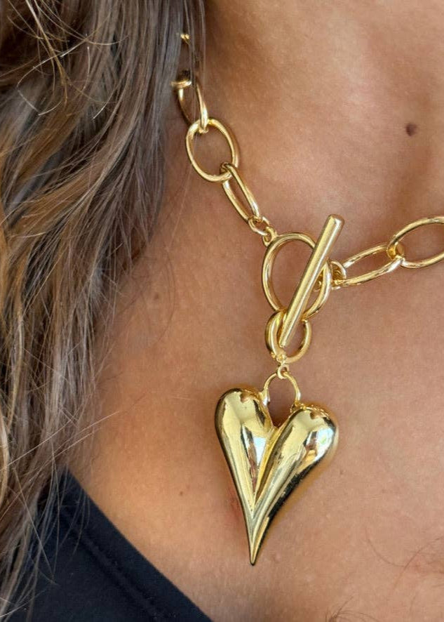 Socialite Heart Necklace
