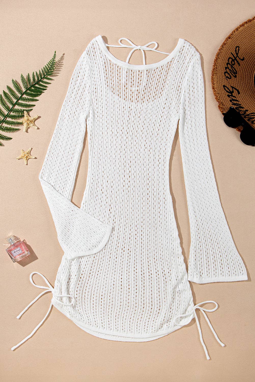 Crochet Hollowed Knit Summer Beach Dress