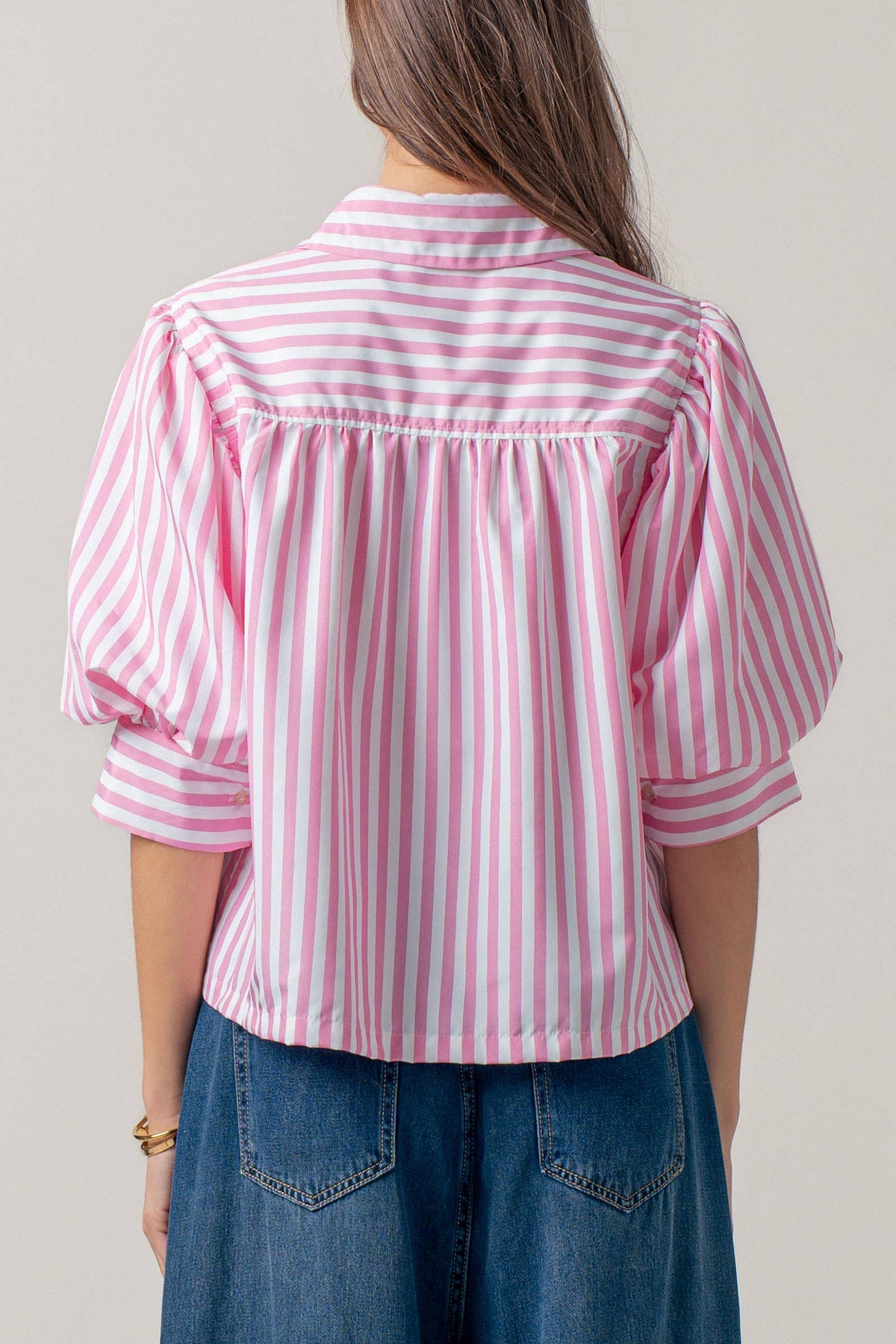 Urban Daizy - Western Boho Drop Waist Blouse