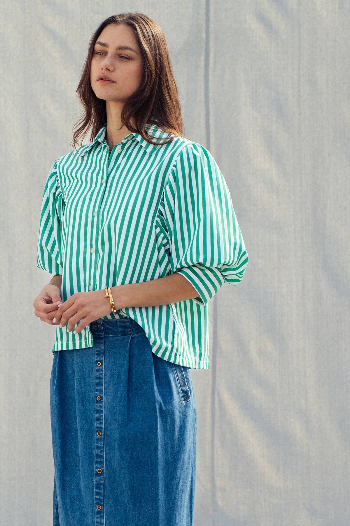 Urban Daizy - Western Boho Drop Waist Blouse