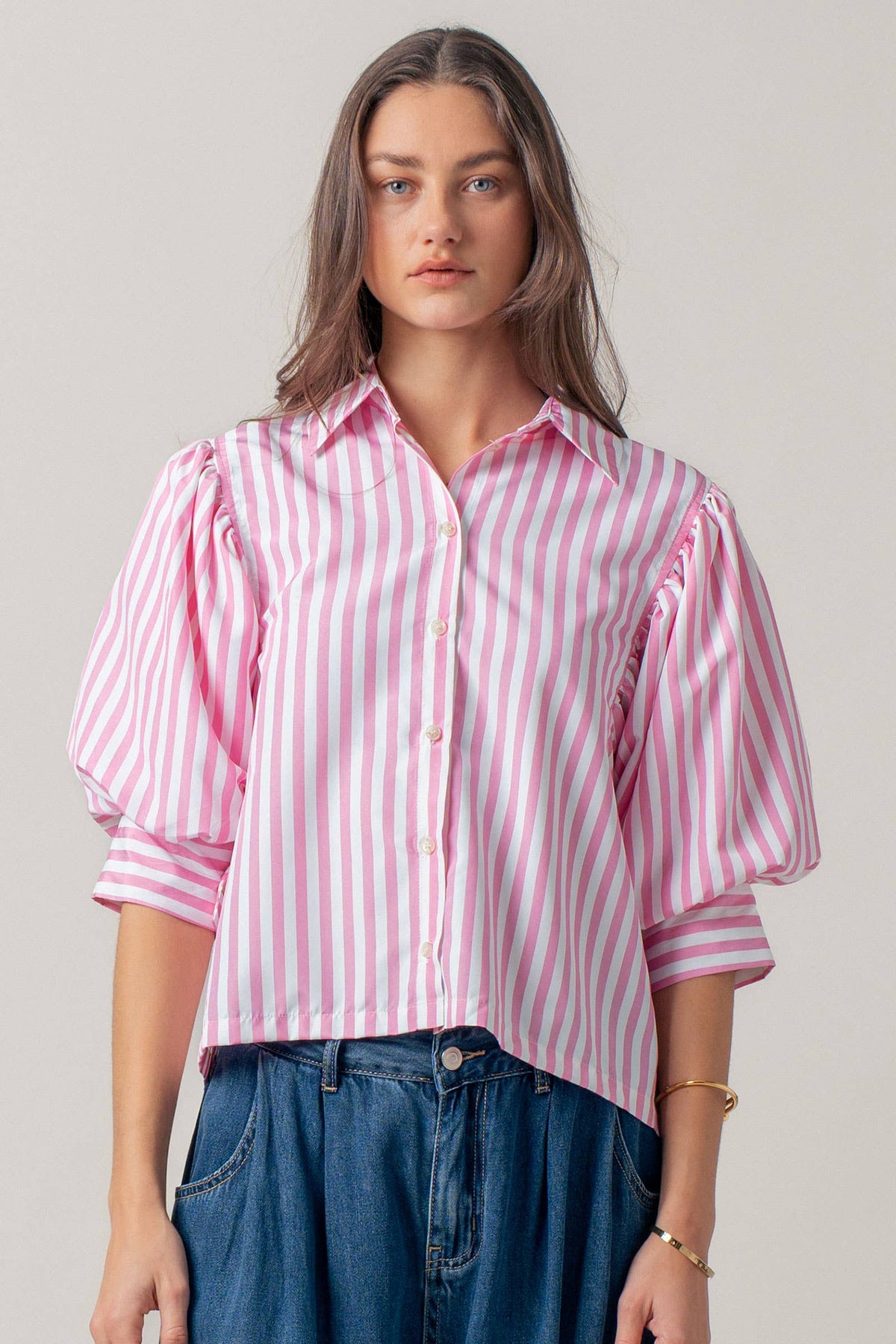 Urban Daizy - Western Boho Drop Waist Blouse