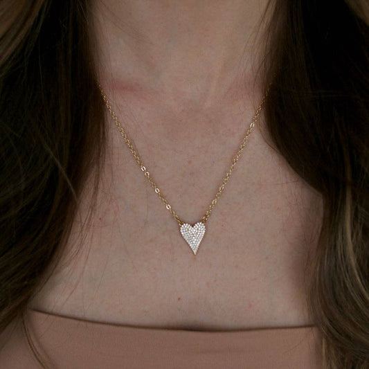 InspireDesigns - Big Heart Necklace