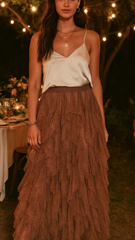 Sex in the City Tulle Maxi Skirt