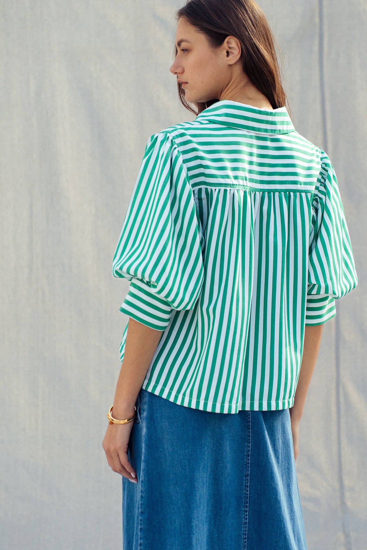 Urban Daizy - Western Boho Drop Waist Blouse