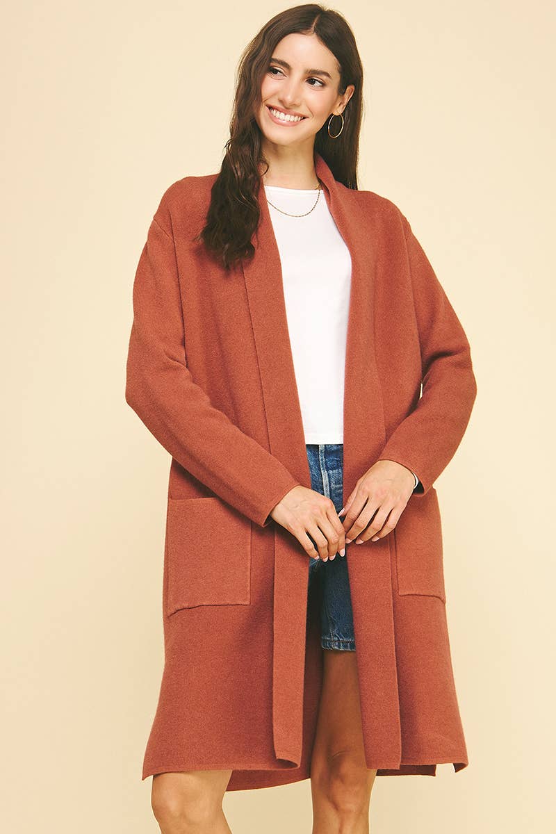 Open Knitted Cardigan