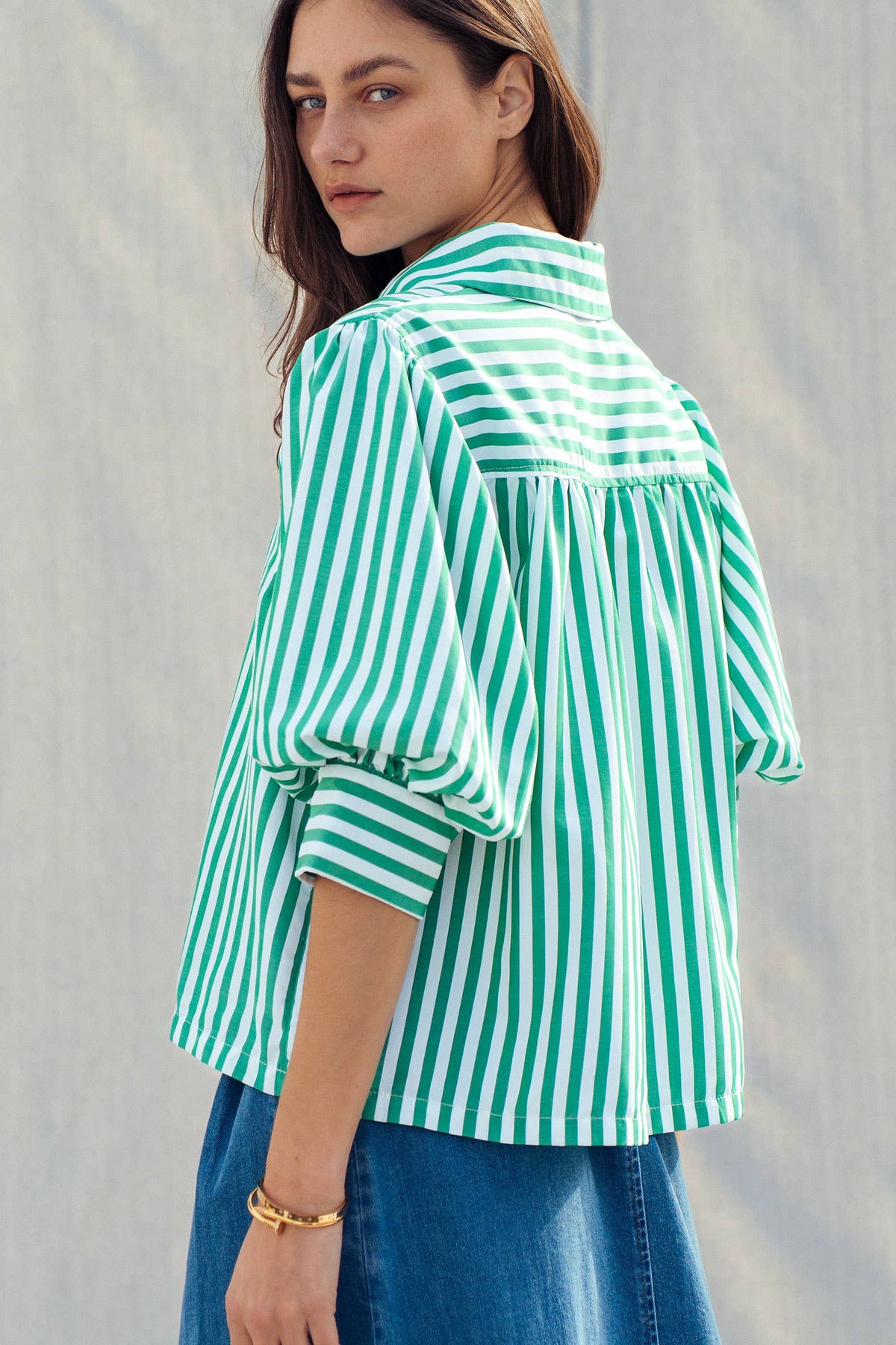 Urban Daizy - Western Boho Drop Waist Blouse