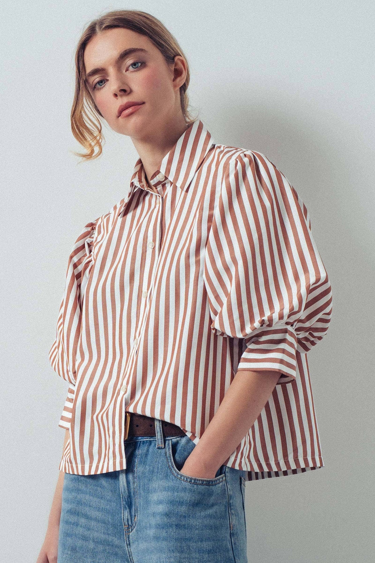 Urban Daizy - Western Boho Drop Waist Blouse