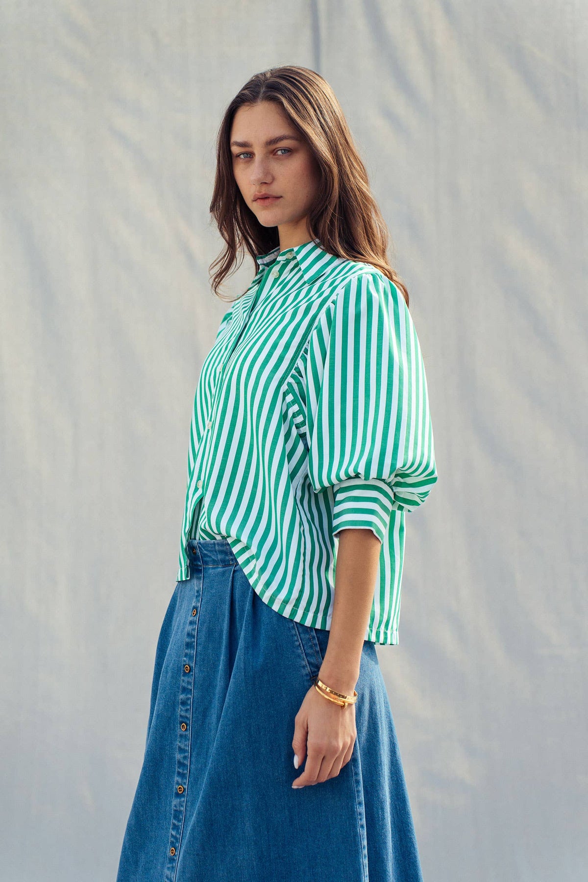 Urban Daizy - Western Boho Drop Waist Blouse