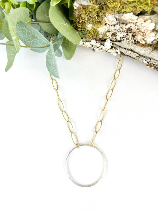Forever Yours Necklace: Circle