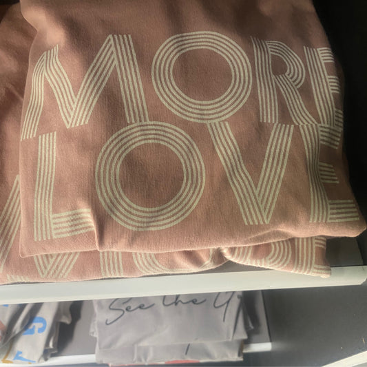More Love Tres Bien graphic T